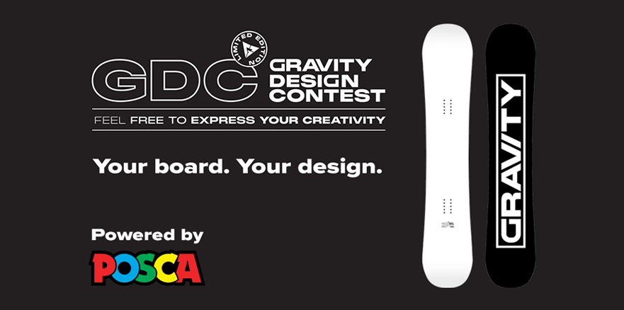 Gravity Design Contest: Navrhni vlastní snowboard!